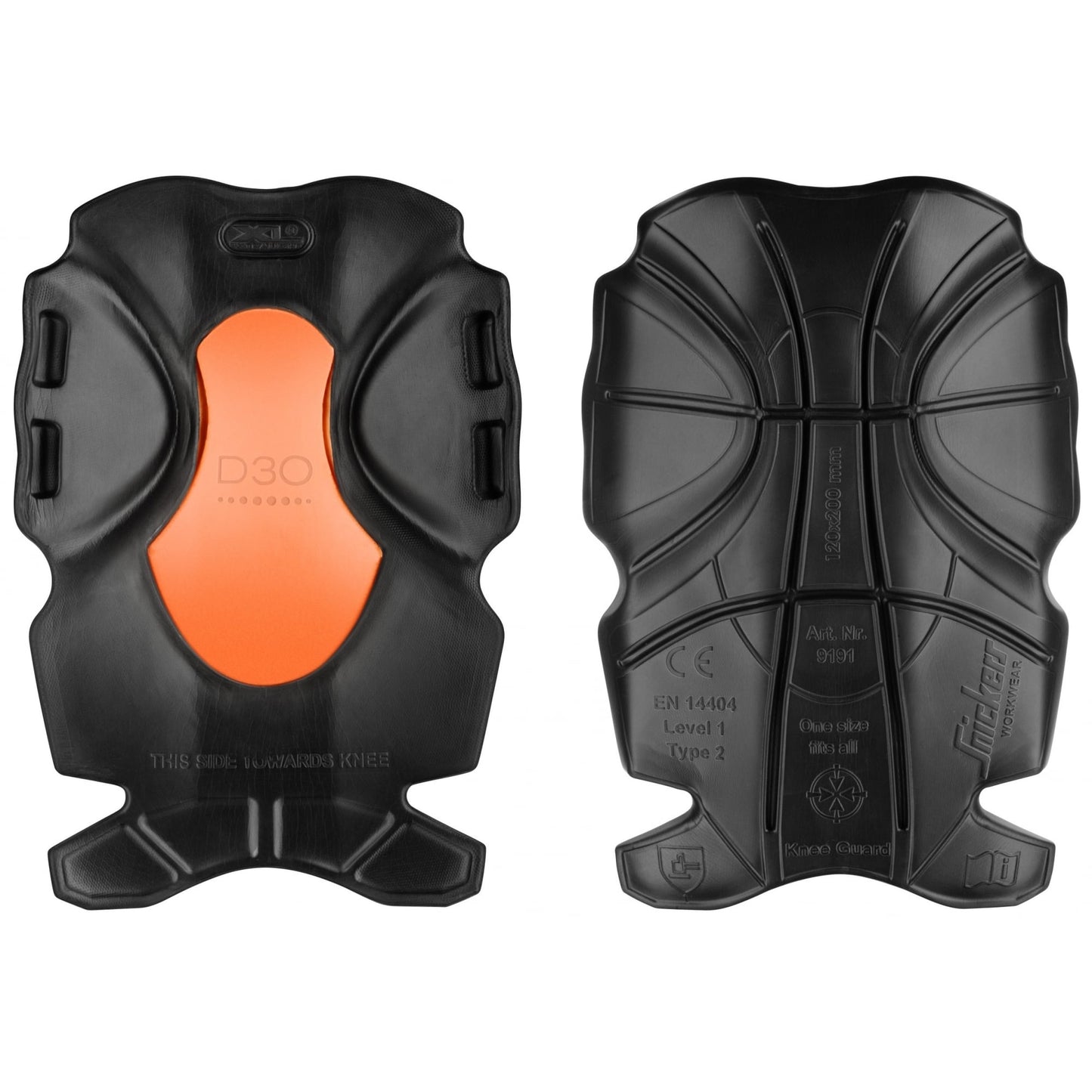 9191 XTR D30 Kneepads Works with Trousers 3212 3214 3211