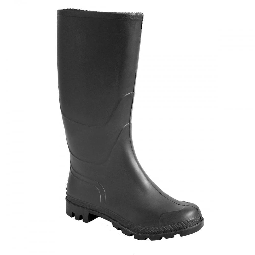 FW90 PVC Wellington 04 Black 10.5 *One Size Only - Outlet Store*