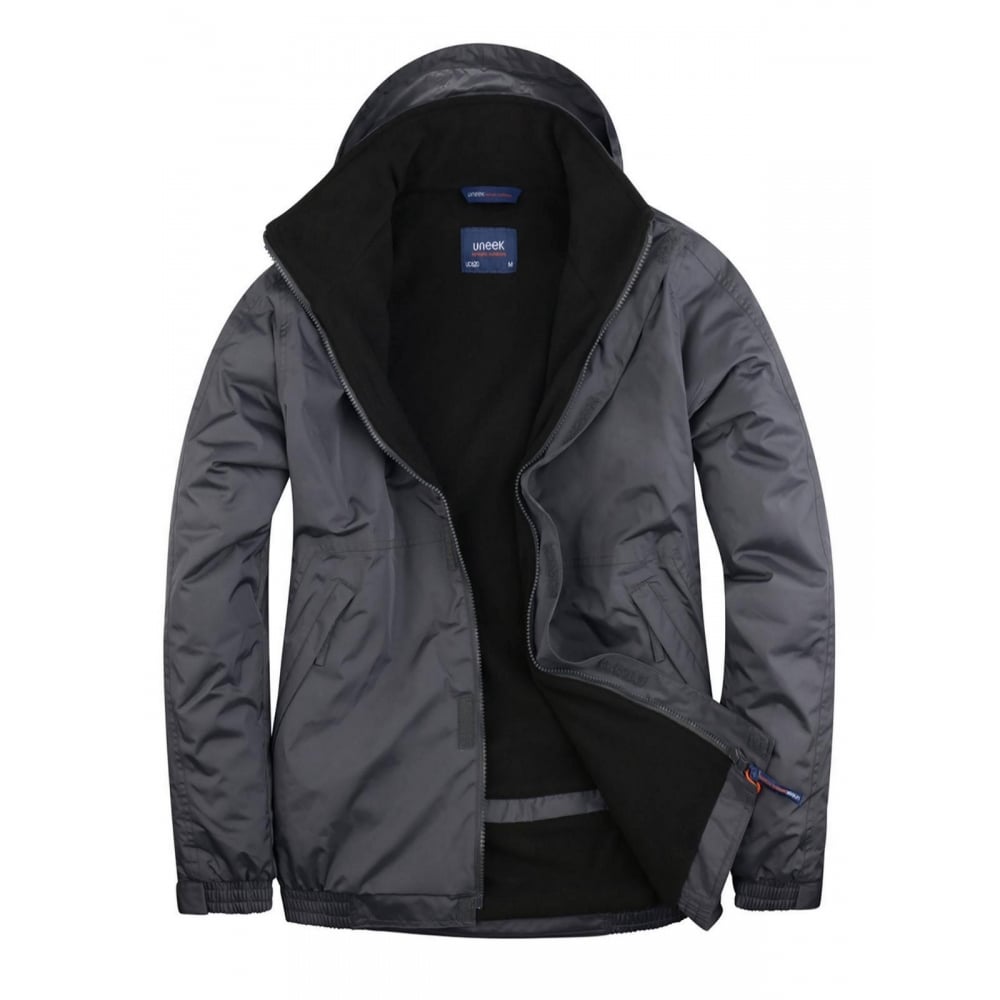 UC620 Premium Outdoor Jacket Deep Grey/Black 2XL *One Size Only - Outlet Store*