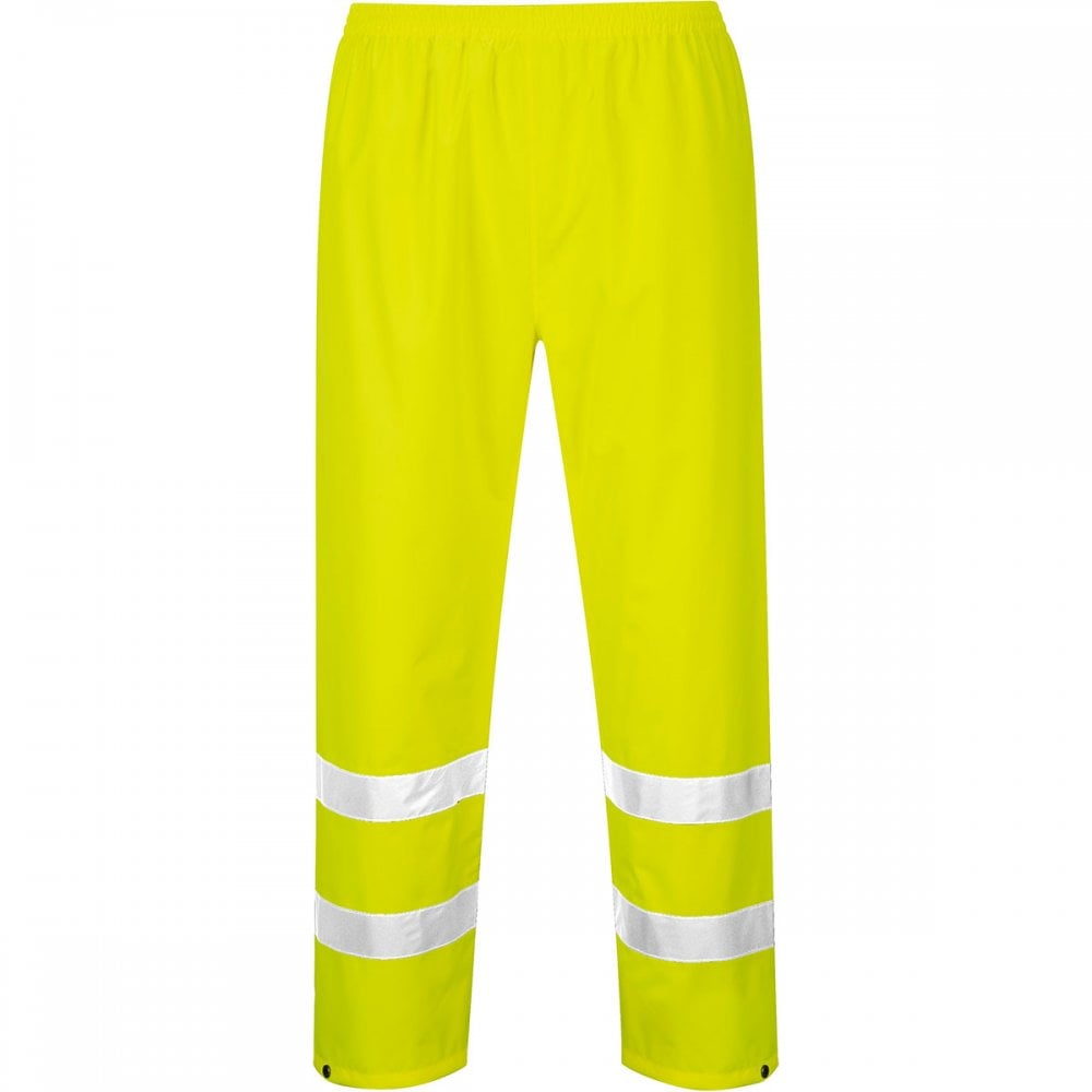 Hi-Vis Rain Trousers Yellow 3XL *One Size Only - Outlet Store*
