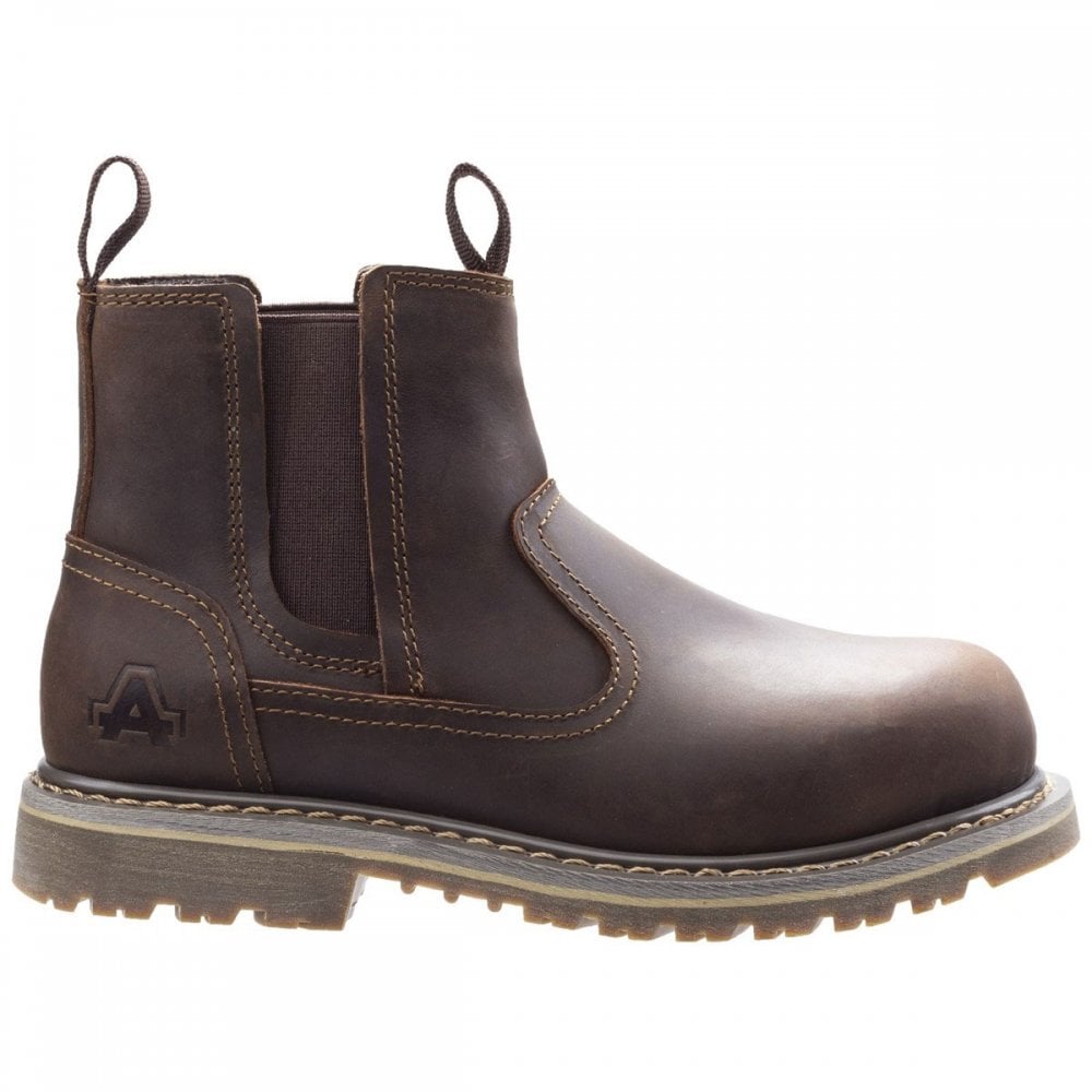 AS101 Alice Slip On Safety Boot UK7 - EU41 - US9 Brown *One Size Only - Outlet Store*