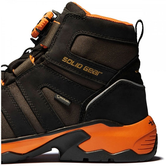 Solid Gear GORE-TEX® Waterproof Insulated SG81002 Tigres GTX AG S3 Mid Safety Boots With BOA® Lace Fit System