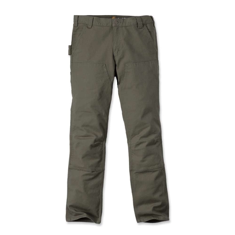 103340 Slim Fit Stretch Duck Double Front Trouser Tarmac 34" 33" *One Size Only - Outlet Store*