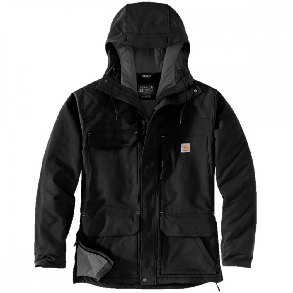 105002 Super Dux Bonded Chore Coat Black S *One Size Only - Outlet Store*