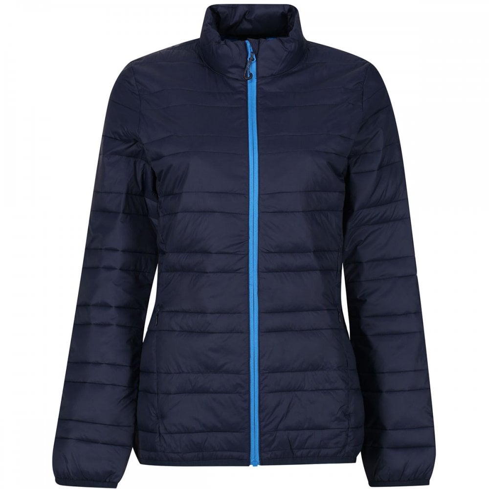 TRA497 Womens Firedown Baffled Quilted Jacket