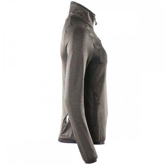 18053 Womens Accelerate Fleece Jumper with half zip