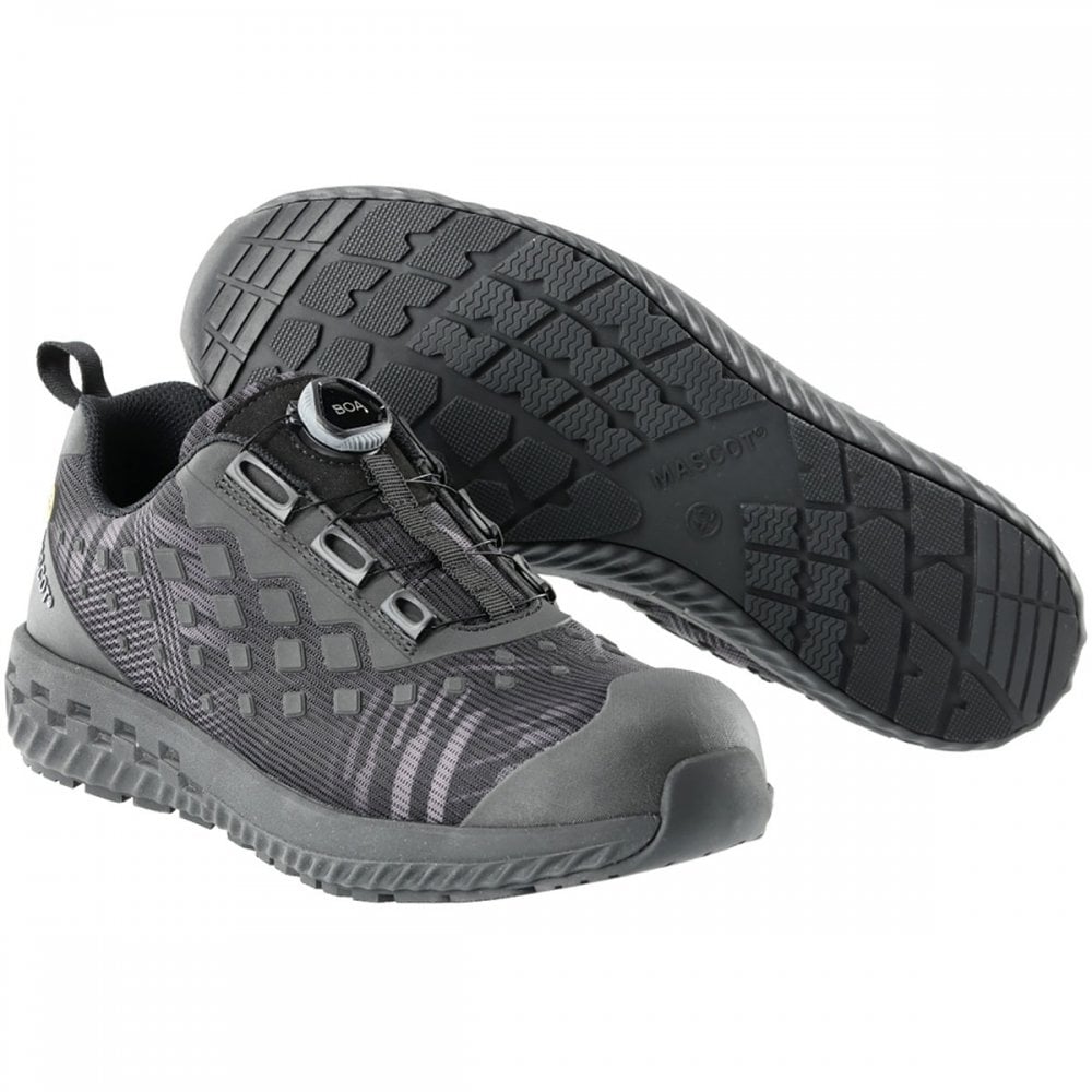 F0650 Customized BOA® Fit System S1PL Safety Shoe UK7 - EU41 - US8 Black *One Size Only - Outlet Store*