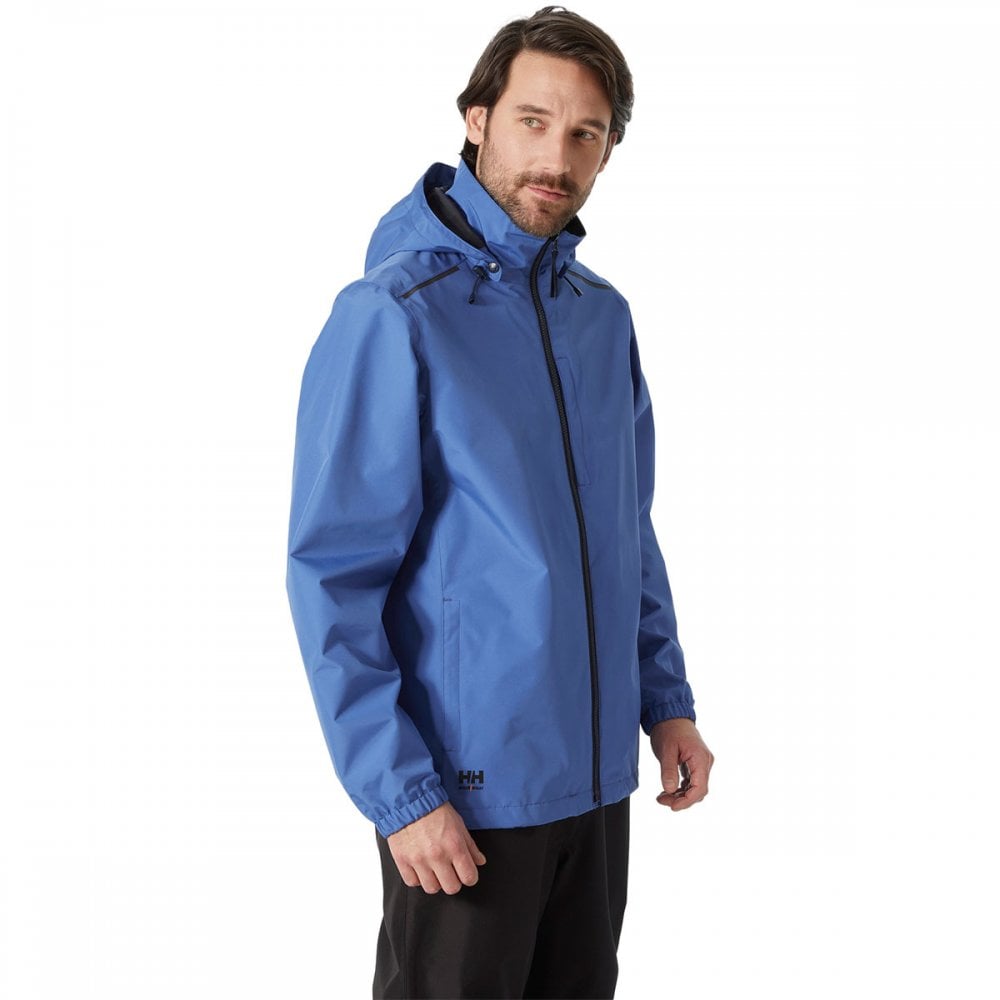 71261 Manchester 2.0 Shell Jacket Stone Blue L *One Size Only - Outlet Store*
