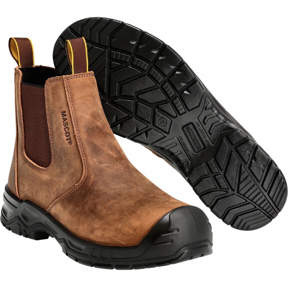 F1000 S3S Safety Boot UK9 - EU43 - US10 Nut Brown/Black *One Size Only - Outlet Store*