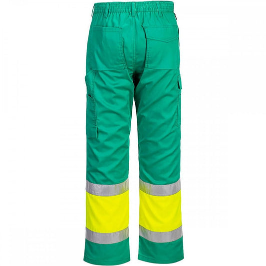 L049 Hi-Vis Lightweight Contrast Class 1 Service Trousers