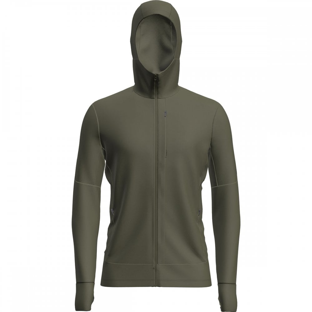 Mens Merino 260 Quantum Long Sleeve Zip Hoodie