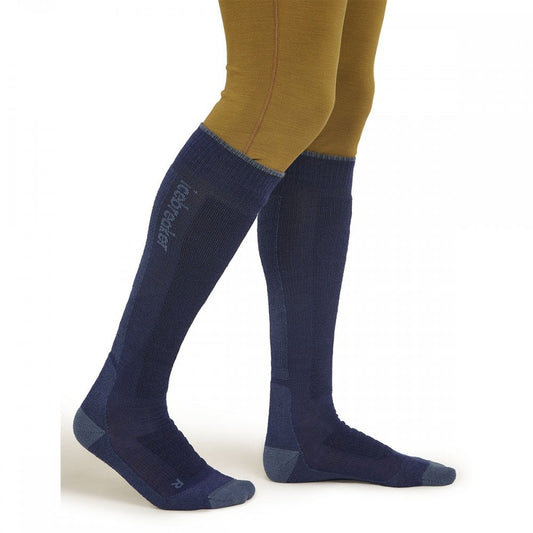 Mens Merino Ski+ Medium Over The Calf Socks
