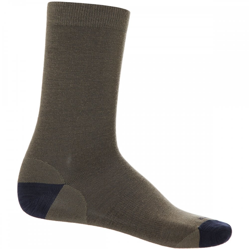 Mens Merino Lifestyle Fine Gauge Crew Socks