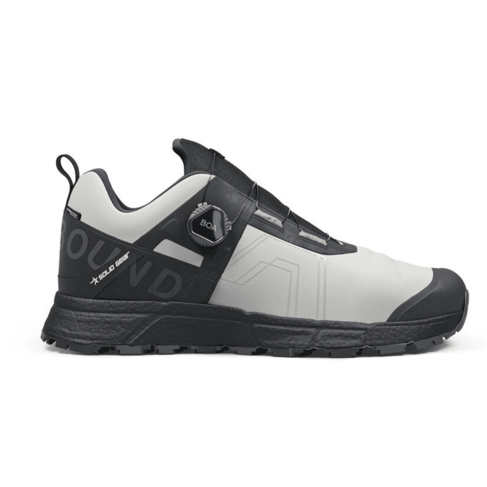 Solid Gear SG16010 Bound Mono Low Safety Shoe UK3 - EU36 - US4 White/Black *One Size Only - Outlet Store*