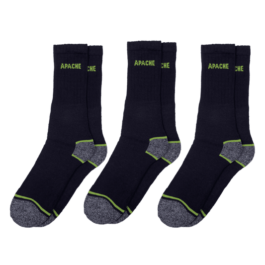 Apache Burlington 3 Pack Work Sock