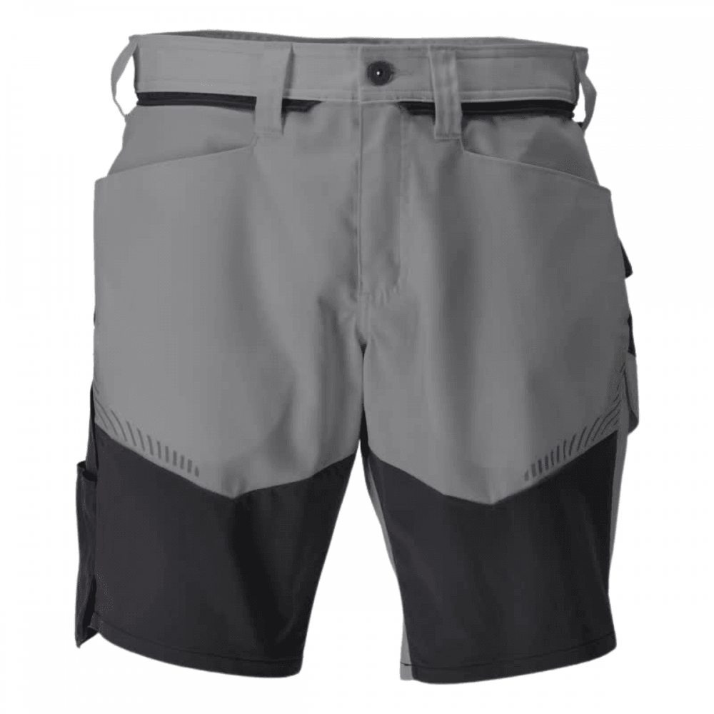 25149 Customized Shorts Stone Grey/Black 30" *One Size Only - Outlet Store*