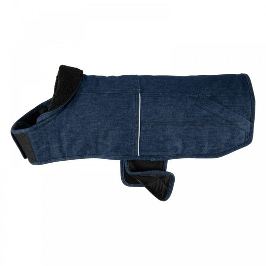 P0000514 Denim Insulated Dog Chore Coat