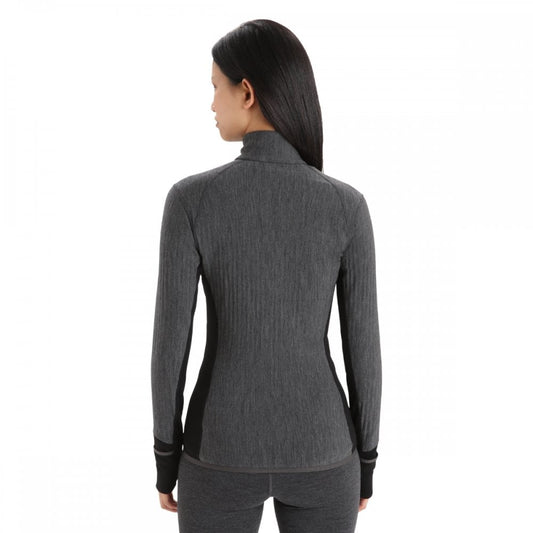 Womens Descender Long Sleeve Zip Jacket