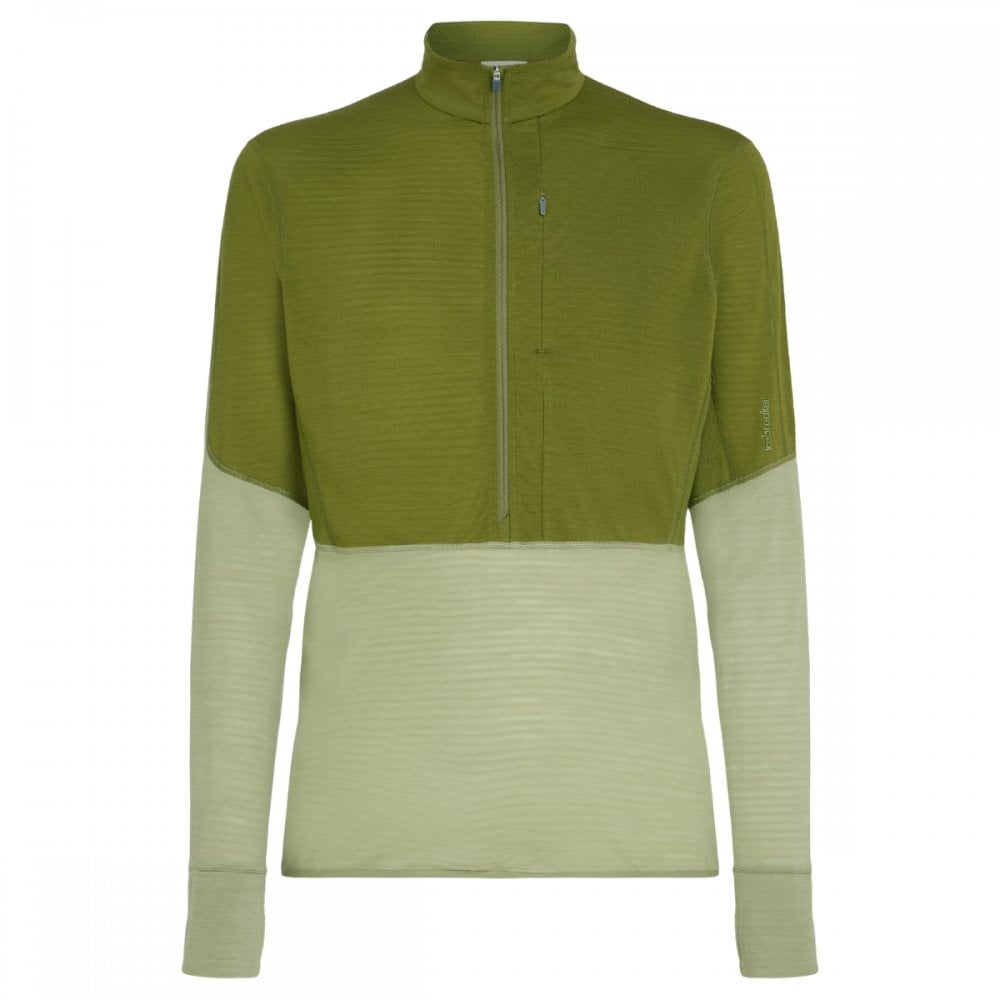 Mens Merino Blend 200 Realfleece™ Descender Long Sleeve Half Zip Jacket