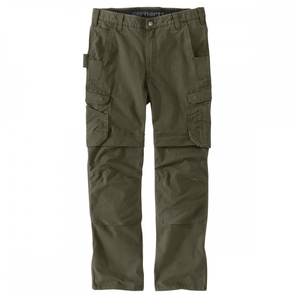 105072 Steel Rugged Flex Relaxed Fit Ripstop Double Front Cargo Work Pant Moss 32" 30" *One Size Only - Outlet Store*