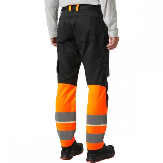 77513 UC-ME Work Trousers Class 1 Hi Vis Orange/Ebony Waist: 30" Inside Leg: 31" *One Size Only - Outlet Store*