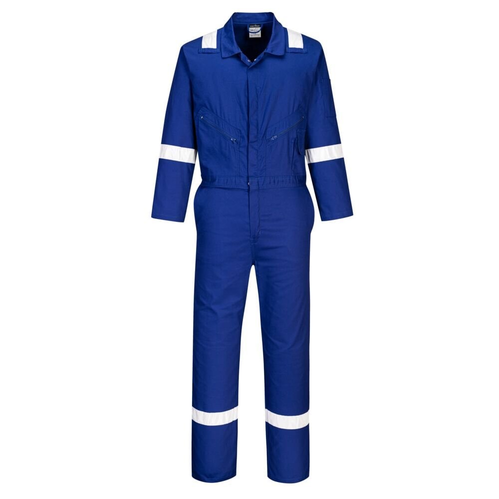 Iona Cotton Coverall Royal Blue S *One Size Only - Outlet Store*