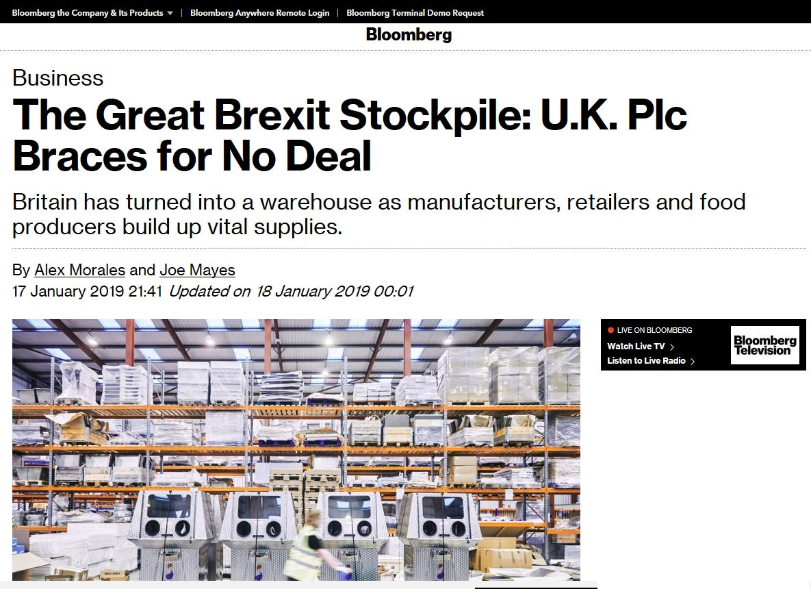 Bloomberg feature