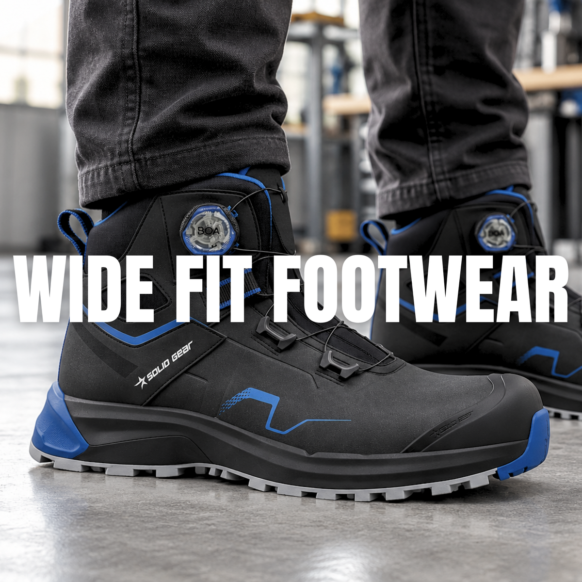 Solid Gear Wide Fit Footwear
