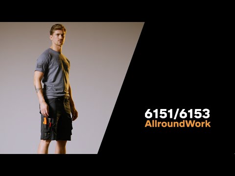 6153 AllroundWork Stretch Loose Fit Work Shorts
