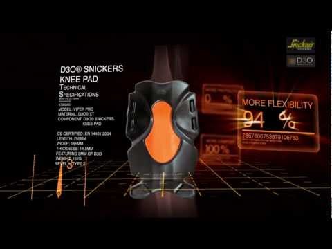9191 XTR D30 Kneepads Works with Trousers 3212 3214 3211