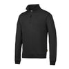 2818 1/2Zip Sweatshirt Black 2XL *One Size Only - Outlet Store*