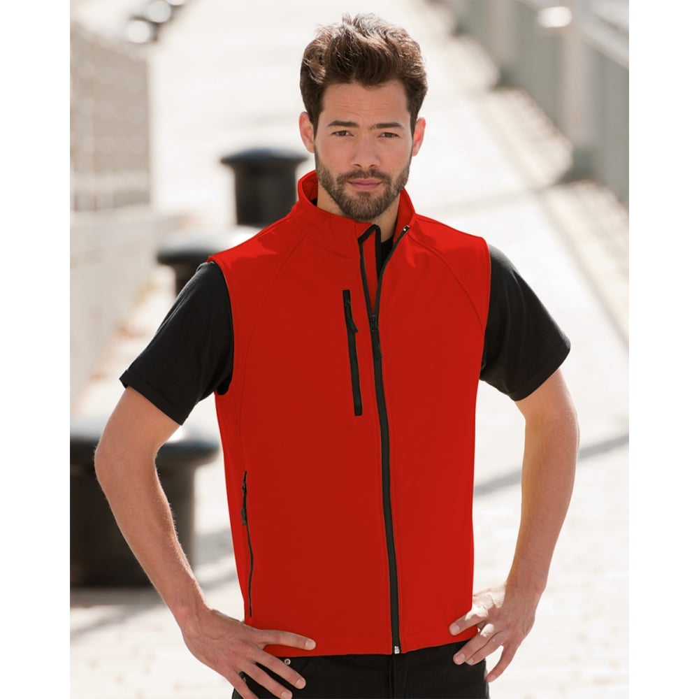 R141M Men's Soft Shell Gilet