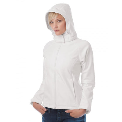 B&C JW937 B&C Womens Hooded Softshell