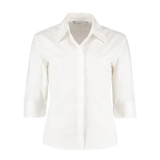 KK715 Ladies' Continental 3/4 Length Sleeve Blouse
