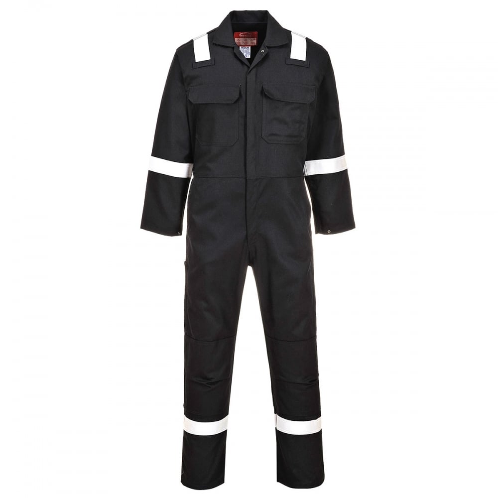 BizWeld Iona Coverall Black L 31" *One Size Only - Outlet Store*