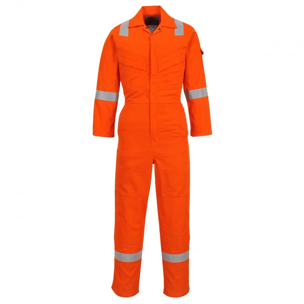 Lightweight AS Coverall Orange XL 31" *One Size Only - Outlet Store*