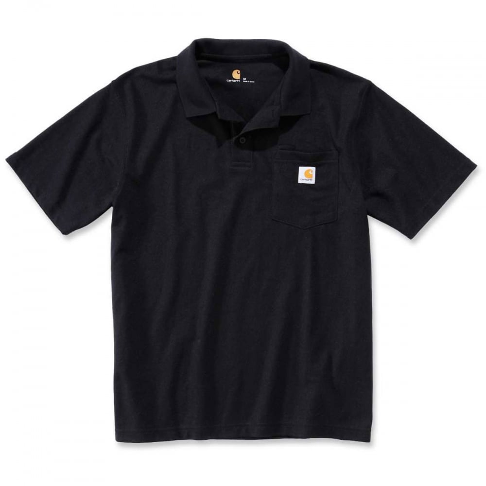K570 Contractors Work Pocket Polo Short Sleeve Shirt Cotton Poly Mix Relaxed Fit