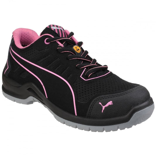 Fuse Tech Lightweight Ladies Lace up Safety Trainer Shoe - Breathable