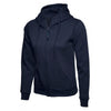UC505 Ladies Classic Full Zip Hooded Sweatshirt Navy L *One Size Only - Outlet Store*