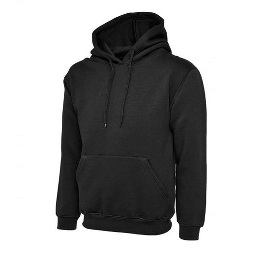 UC502 Classic Hooded Sweatshirt Black 3XL *One Size Only - Outlet Store*