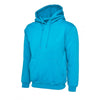 UC502 Classic Hooded Sweatshirt Sapphire Blue 3XL *One Size Only - Outlet Store*