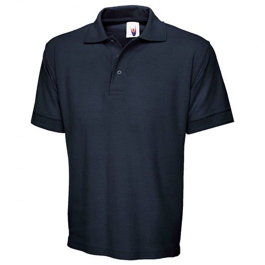 UC104 Heavyweight Cotton Poloshirt Navy 2XL *One Size Only - Outlet Store*