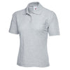 UC106 Ladies Classic Poloshirt Heather Grey M *One Size Only - Outlet Store*