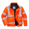 Hi Visibility Bomber Jacket Orange XL *One Size Only - Outlet Store*