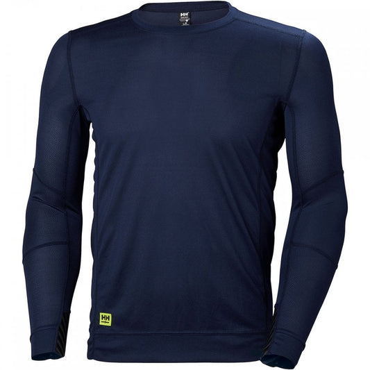 75105 Lifa Crewneck Baselayer Navy S *One Size Only - Outlet Store*
