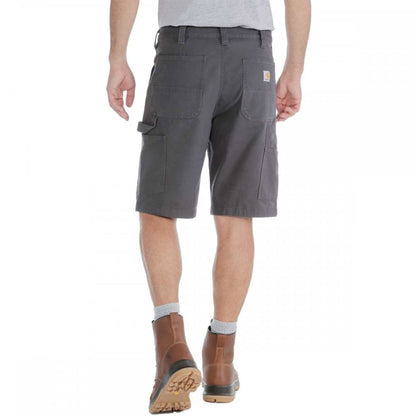 103652 Rigby Dungaree Shorts - Relaxed Fit, Longer Length