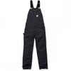 102776 Heavyweight Duck Bib Overall - Relaxed Fit Black 32" 50" *One Size Only - Outlet Store*