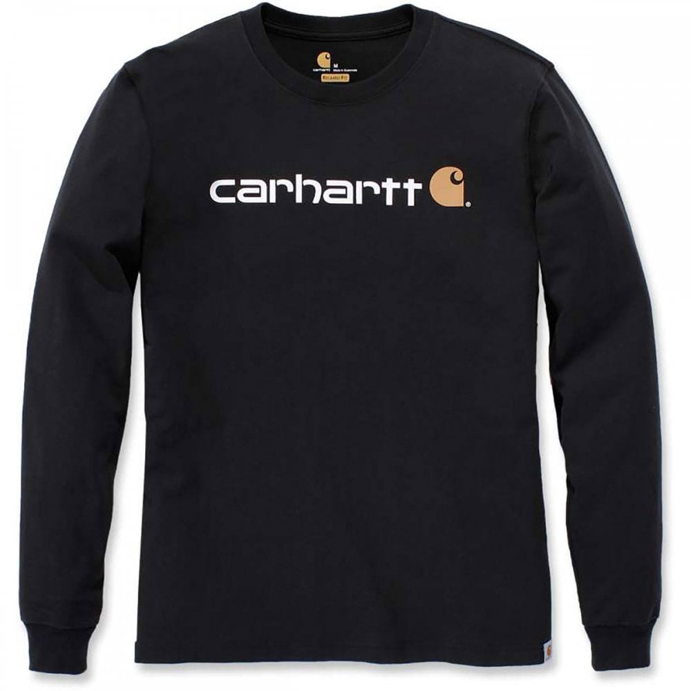 104107 Core Logo T-Shirt Long Sleeve Heather Gray/Gray XL *One Size Only - Outlet Store*