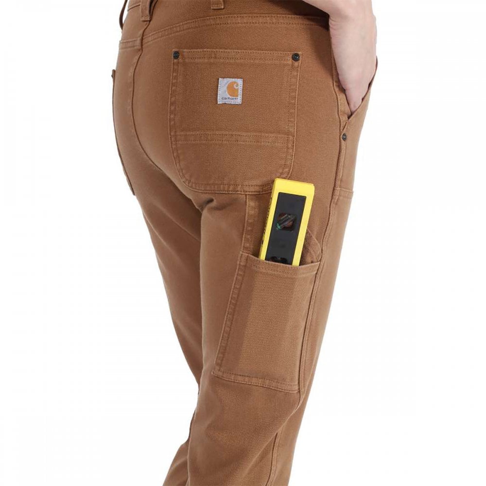 104296 Womens Stretch Twill Double Front Trousers