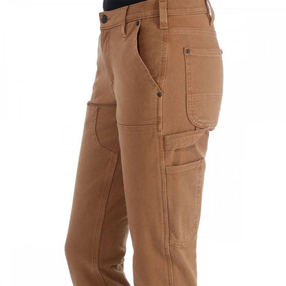 104296 Womens Stretch Twill Double Front Trousers